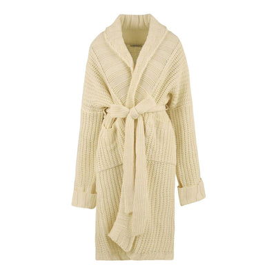 Hinnominate Weiße Marabu Damen Strickjacke