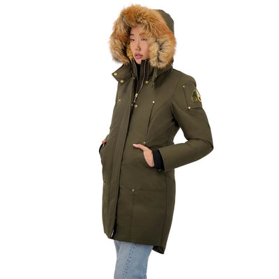 Moose Knuckles Armee Baumwolle Frauen Mantel