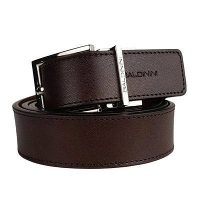 Baldinini Trend Brauner Kalbsleder Herrengürtel