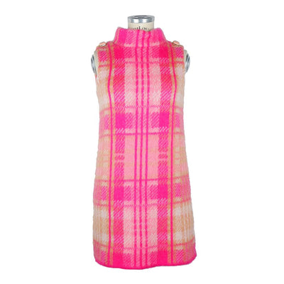 Elisabetta Franchi Fuchsia Marabu Frauen Kleid
