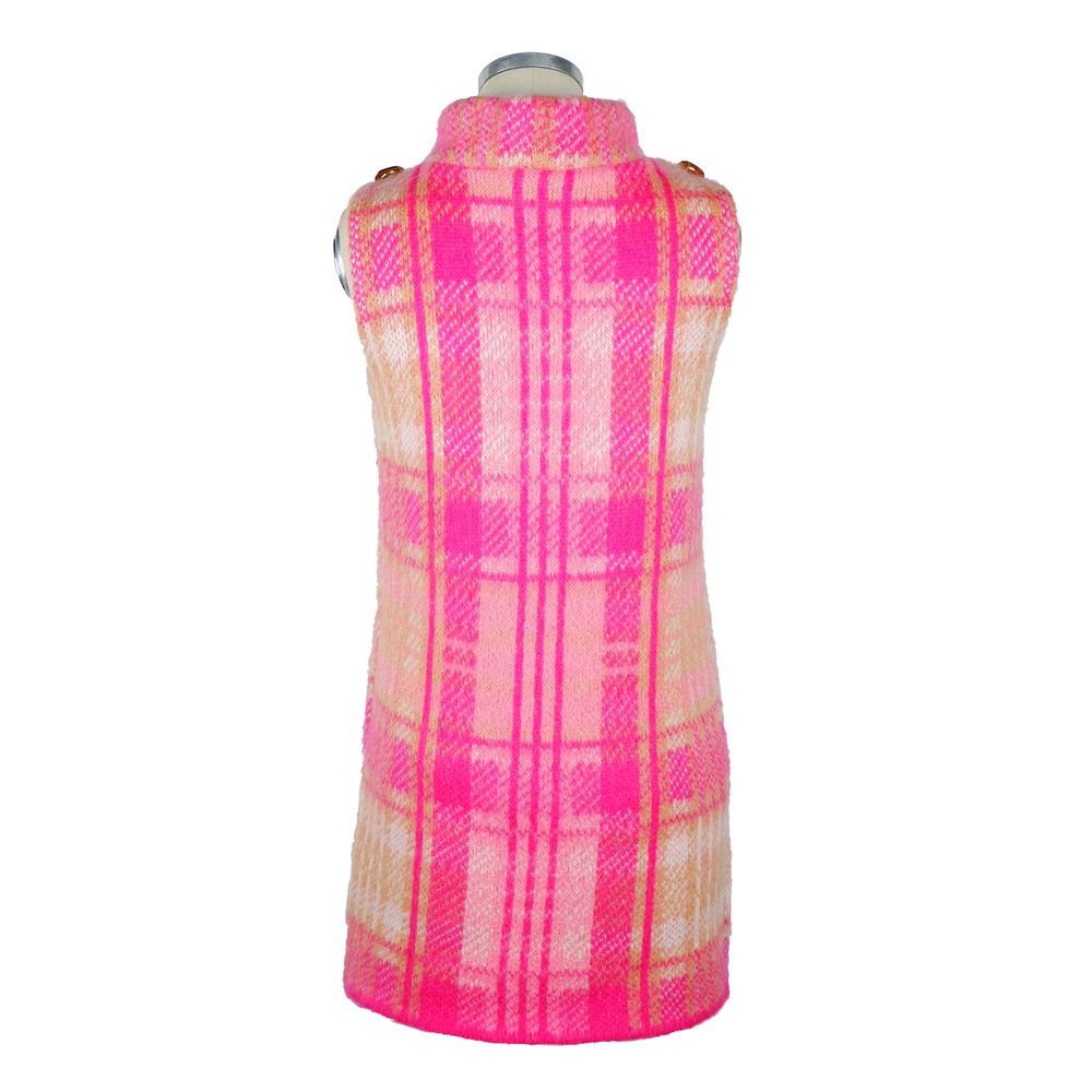 Elisabetta Franchi Fuchsia Marabu Frauen Kleid