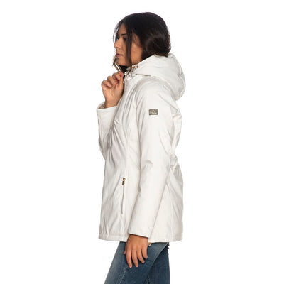 Yes Zee Weiße Polyester Damenjacke
