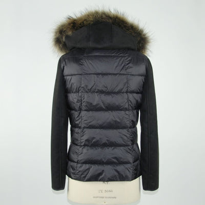 Emilio Romanelli Schwarze Polyester Damen Jacke