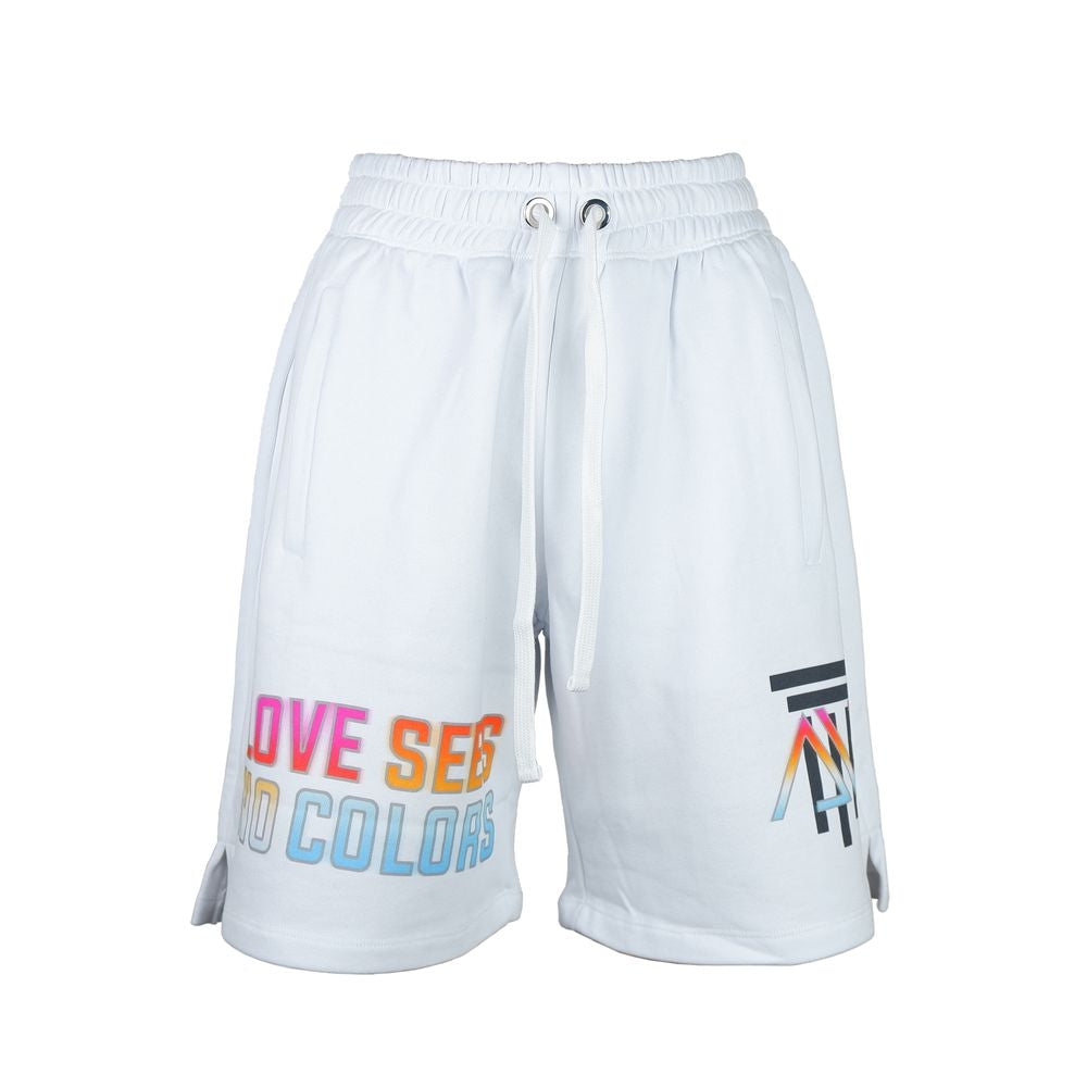 Diego Venturino Weiße Baumwolle Frauen Shorts