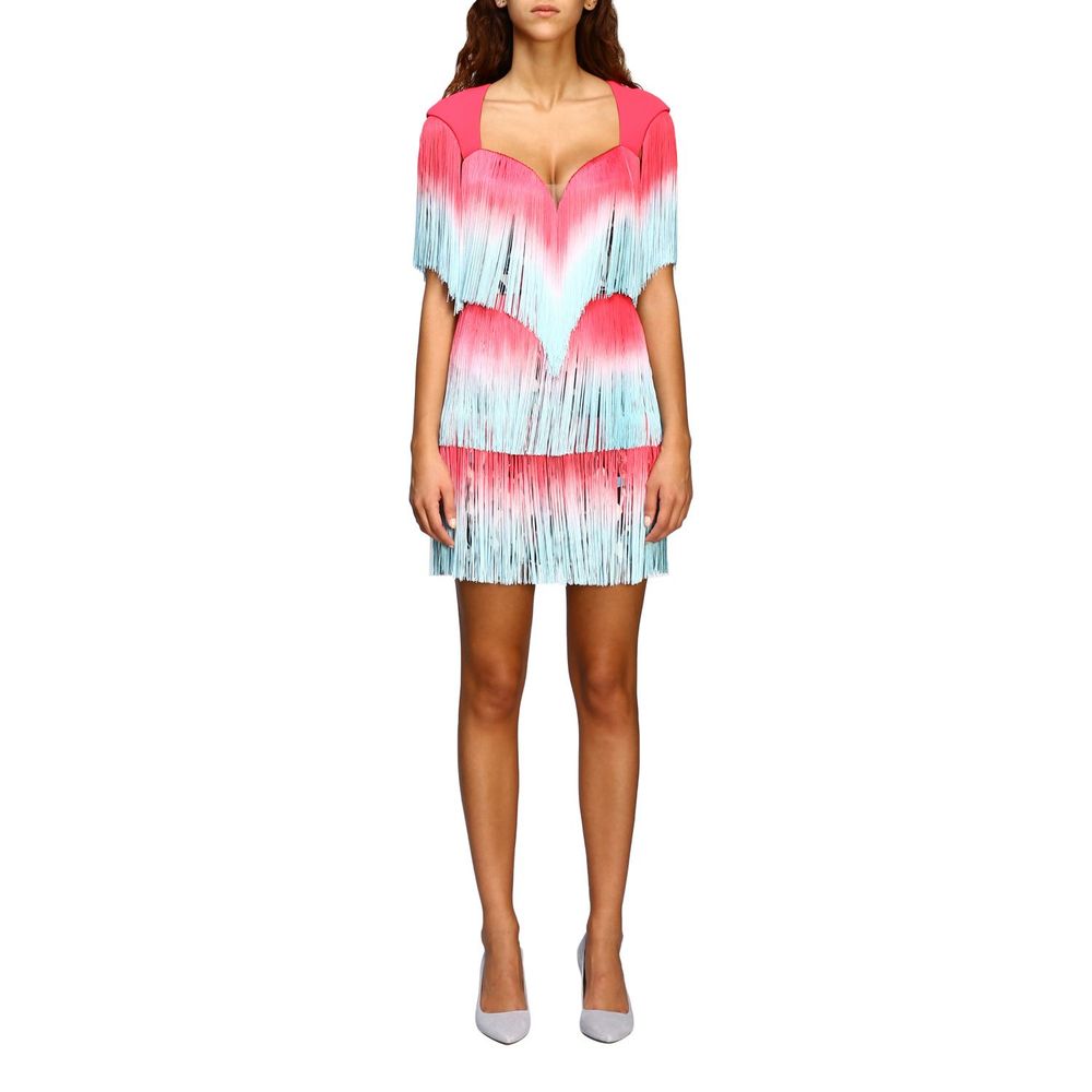 Elisabetta Franchi Rosa Polyester Damen Kleid