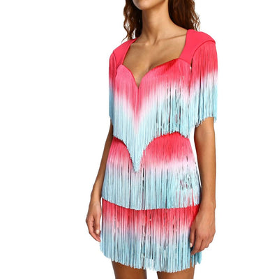 Elisabetta Franchi Rosa Polyester Damen Kleid