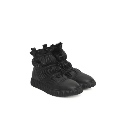 Cerruti 1881 Schwarzes Leder Damen Stiefel