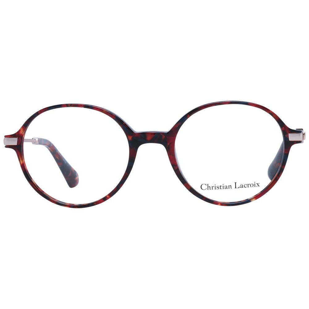 Christian Lacroix Rote optische Brillenfassungen für Frauen