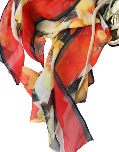 Dolce & Gabbana Multicolor Fantasie breite Krempe Schlapphut