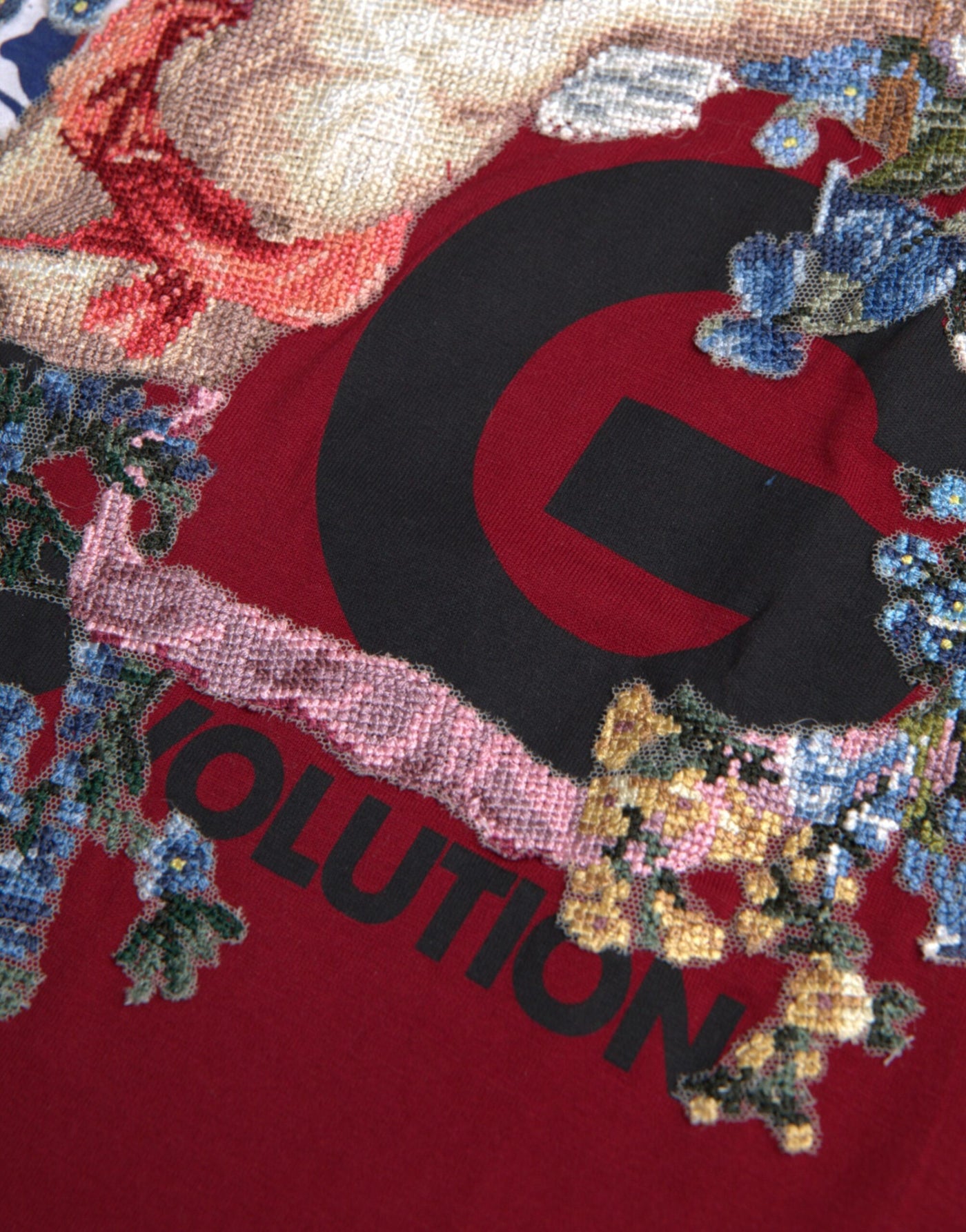 Dolce & Gabbana Multicolor-Grafik-T-Shirt mit kurzen Ärmeln