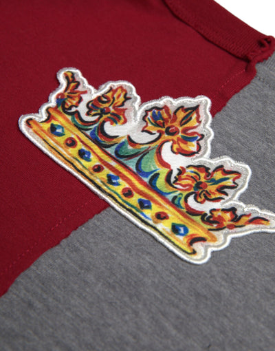 Dolce & Gabbana Multicolor-Grafik-T-Shirt mit kurzen Ärmeln