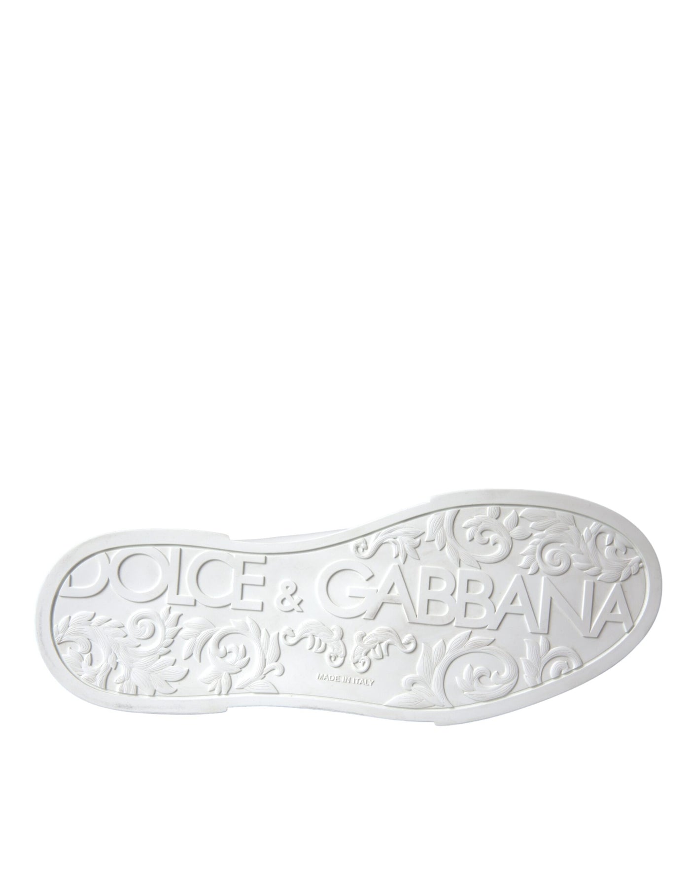 Dolce & Gabbana Weißes Leder DG Logo Casual Low Top Sneakers Schuhe
