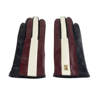 Cavalli Class Schwarzes Lammfell Frauen Handschuh