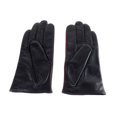 Cavalli Class Schwarzes Lammfell Frauen Handschuh