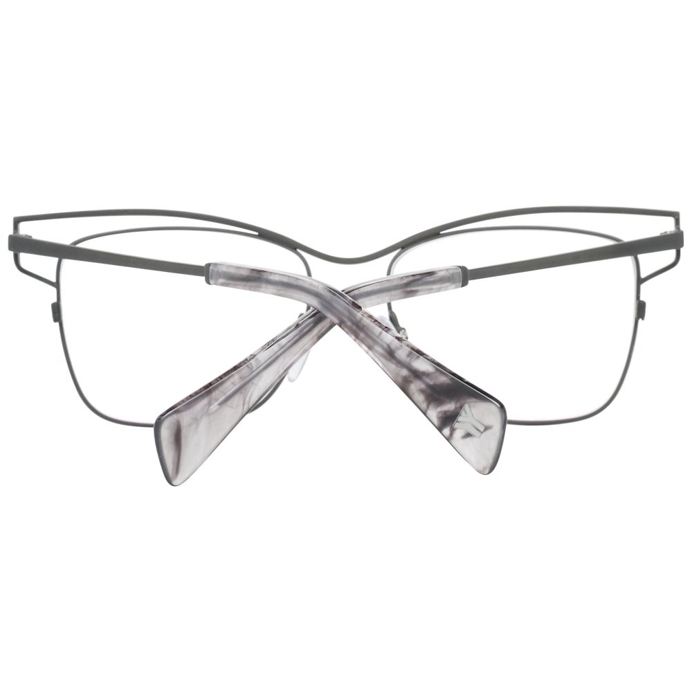 Yohji Yamamoto Graue Frauen Optische Brillen