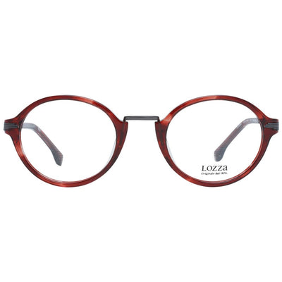 Lozza Burgunderfarbene optische Unisex-Rahmen