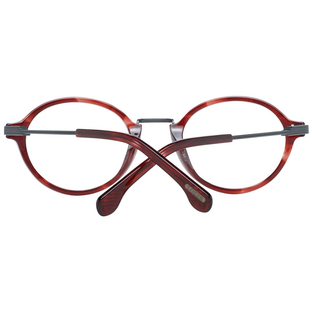 Lozza Burgunderfarbene optische Unisex-Rahmen