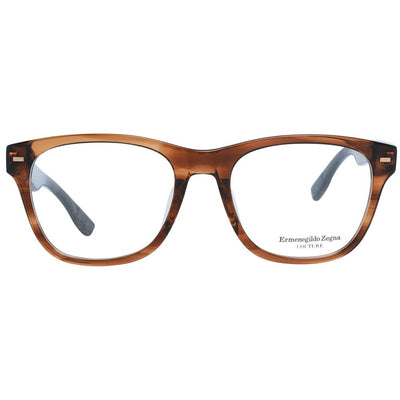 Ermenegildo Zegna Braun Männer Optische Fassungen