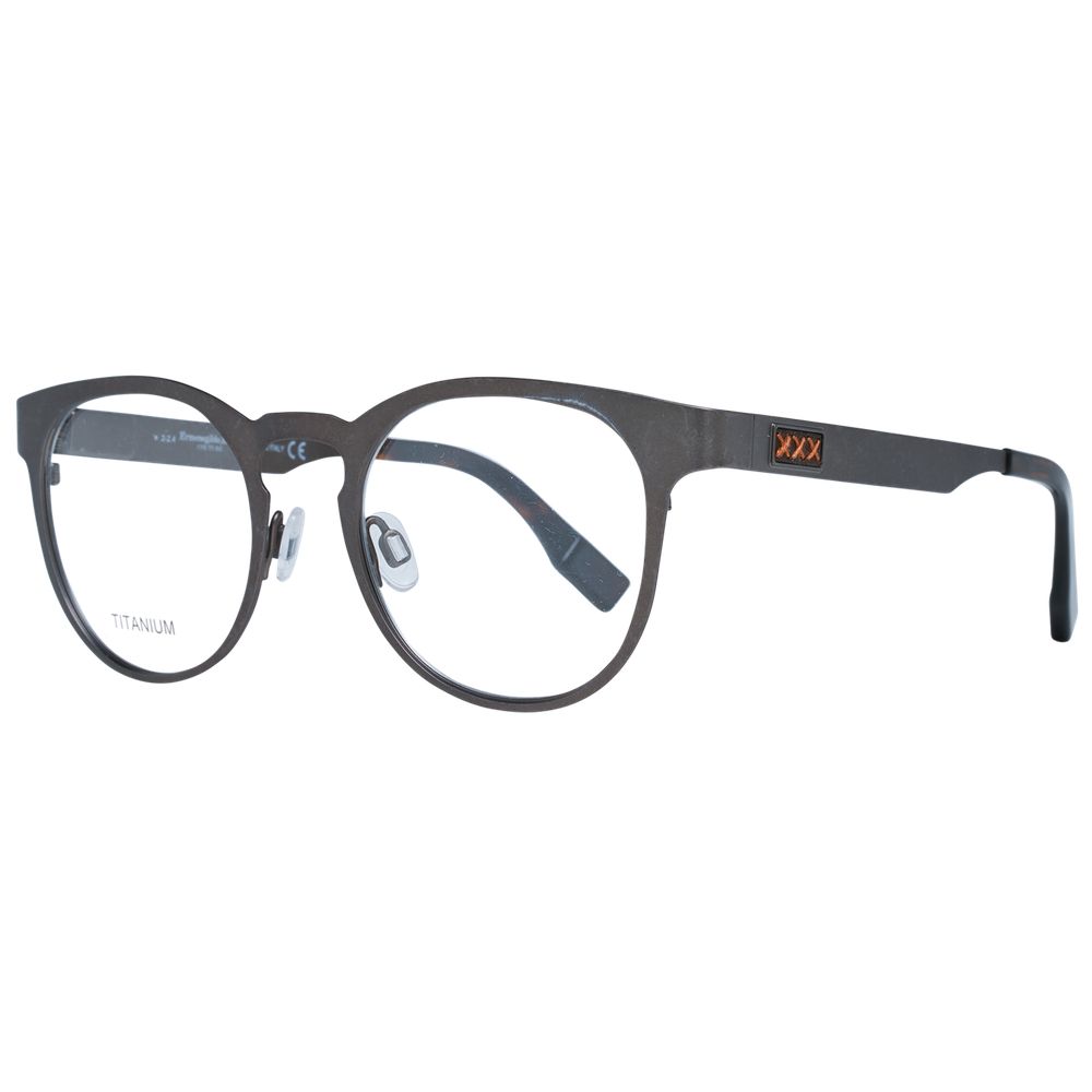 Ermenegildo Zegna Graue Männer Optische Brillenfassungen