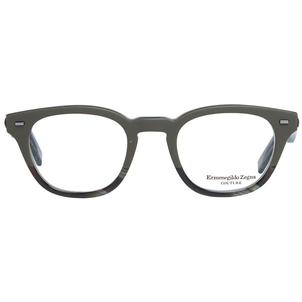 Ermenegildo Zegna Olive Männer Optische Brillenfassungen