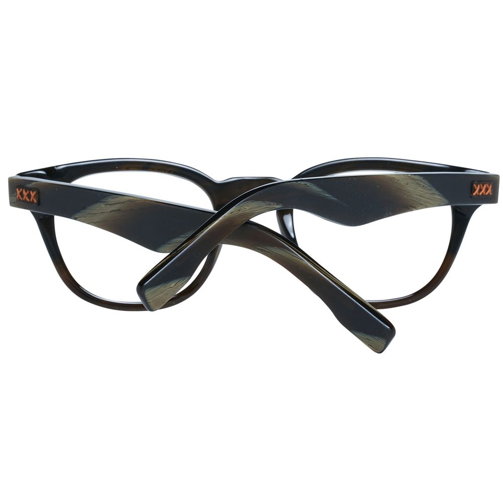 Ermenegildo Zegna Olive Männer Optische Brillenfassungen