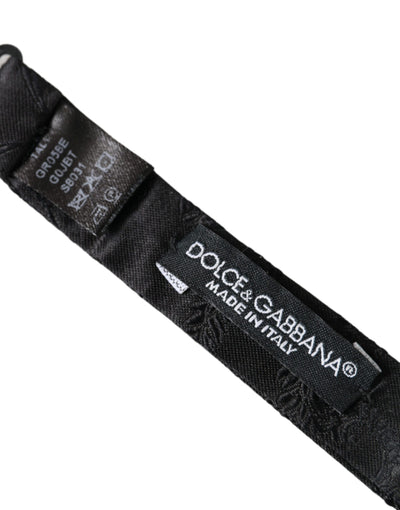 Dolce & Gabbana Multicolor Fantasy Seide Verstellbare Halsschleife