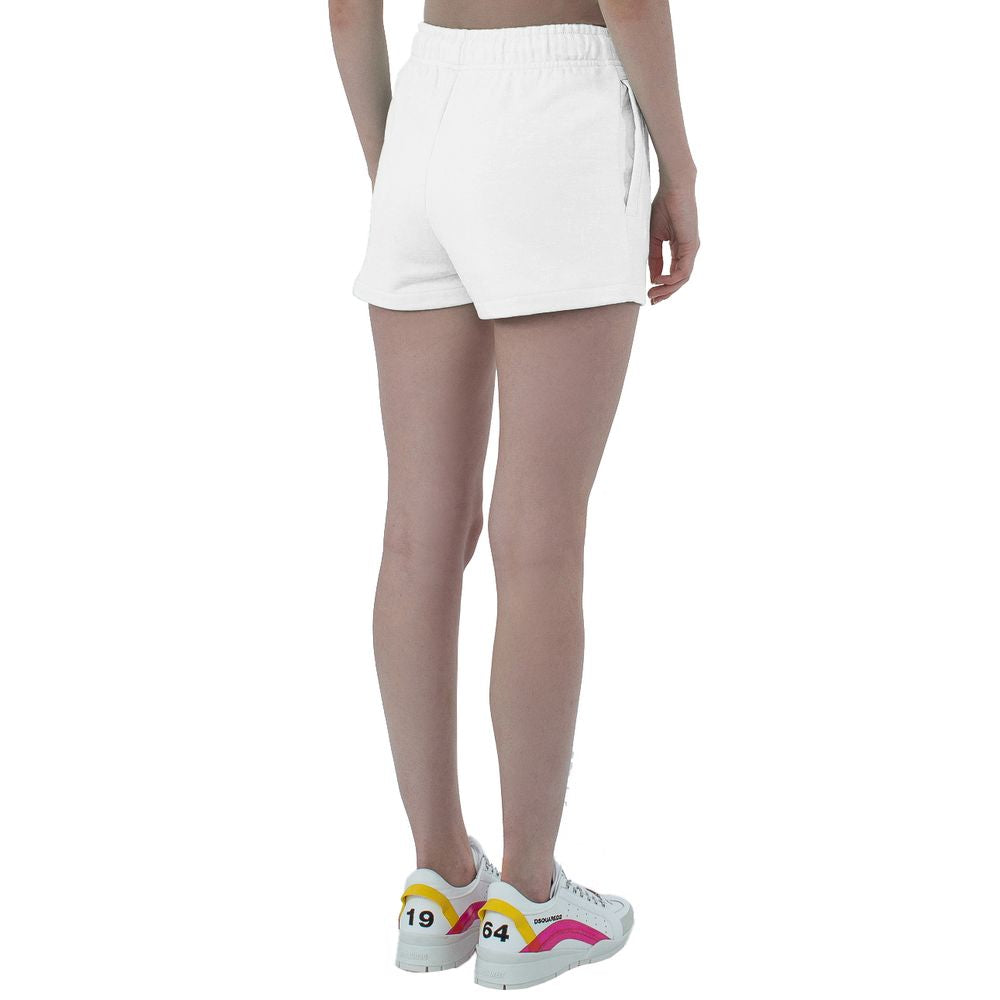 Comme Des Fuckdown Weiße Baumwollshorts