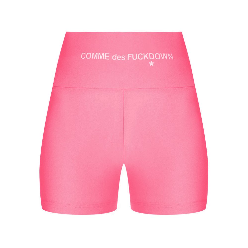Comme Des Fuckdown Rosa Polyester kurz