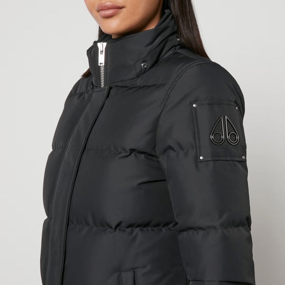 Moose Knuckles Schwarze Polyester Jacke & Mantel