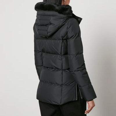 Moose Knuckles Schwarze Polyester Jacke & Mantel