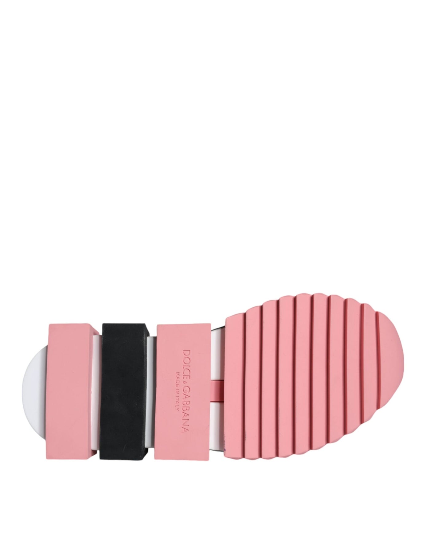 Dolce & Gabbana Multicolor Sorrento Socken Logo Turnschuhe Schuhe