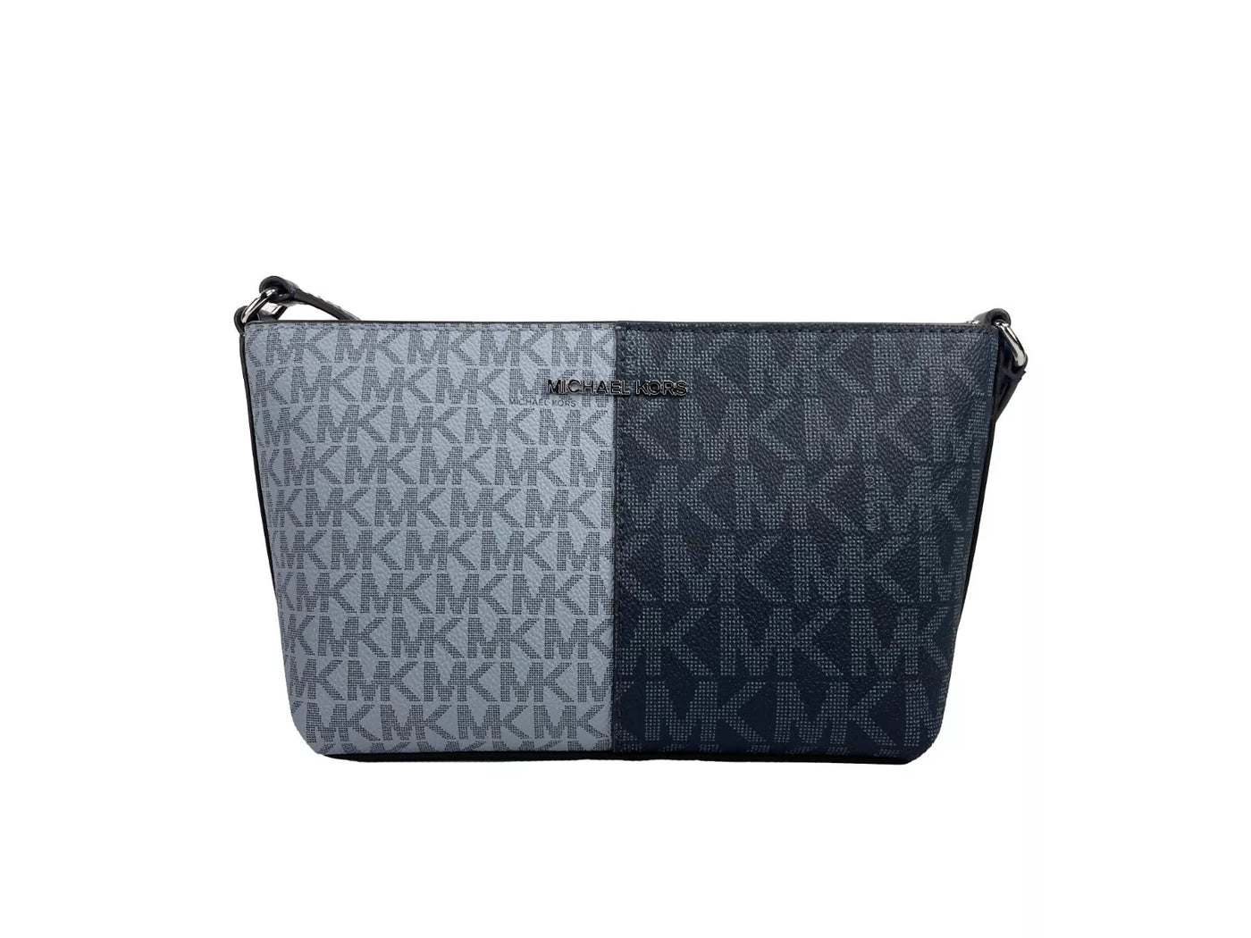 Michael Kors Jet Set Travel Kleine TZ Crossbody Tasche Geldbörse Blau