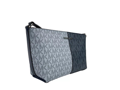 Michael Kors Jet Set Travel Kleine TZ Crossbody Tasche Geldbörse Blau