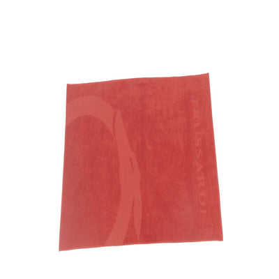 Trussardi Beachwear Rotes Baumwolle Herren Badetuch