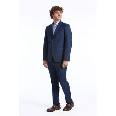 Baldinini Trend Blauer Wollblazer für Männer