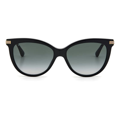 Jimmy Choo Schwarze Acetat-Sonnenbrille