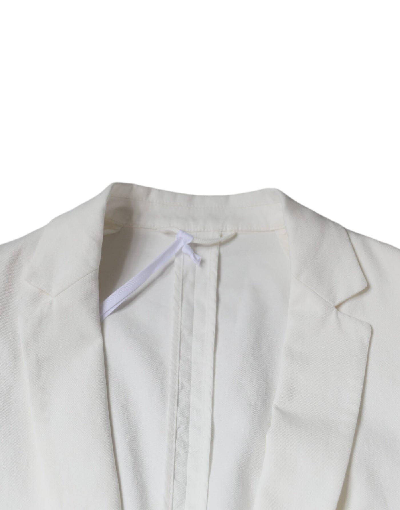 Dondup Weißer einreihiger formeller Blazer mit einem Knopf