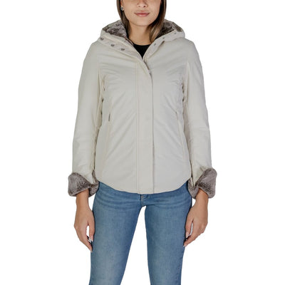 Suns Cremefarbene Polyester Jacken & Mäntel