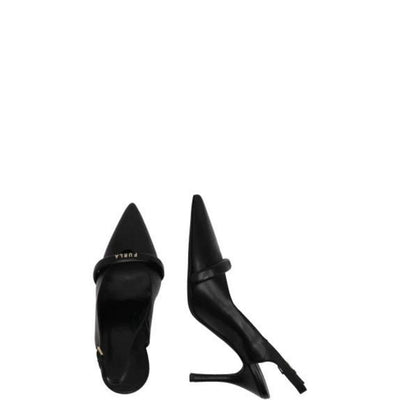 Furla Schwarzer Leder High Heel