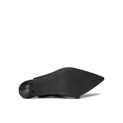 Furla Schwarzer Leder High Heel