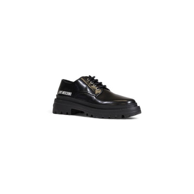 Love Moschino Plattform aus schwarzem Polyethylen