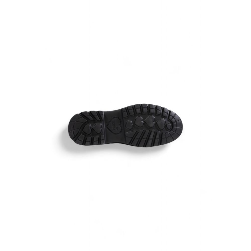 Love Moschino Plattform aus schwarzem Polyethylen
