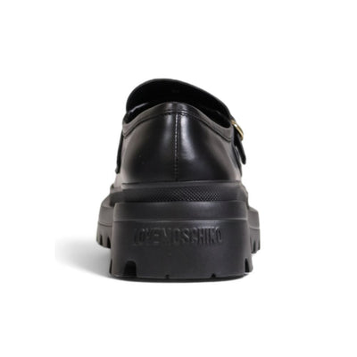 Love Moschino Plattform aus schwarzem Polyethylen