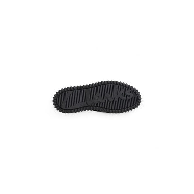 Clarks Schwarze Lederplattform