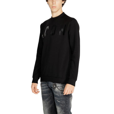 Icon Schwarzes Baumwoll-Sweatshirt