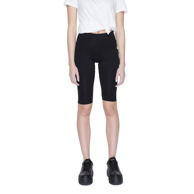 Icon Schwarze Baumwoll-Bermudas