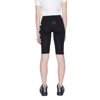Icon Schwarze Baumwoll-Bermudas