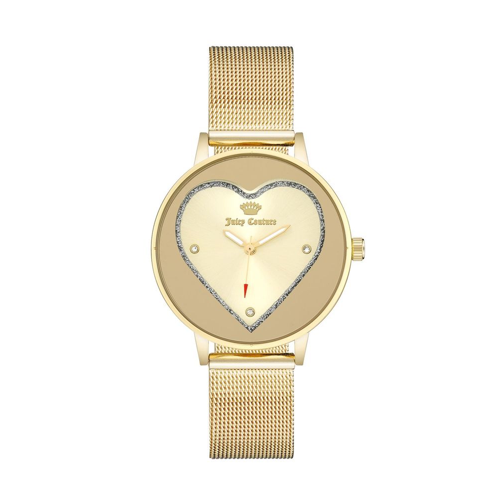 Juicy Couture Gold-Edelstahl-Uhr