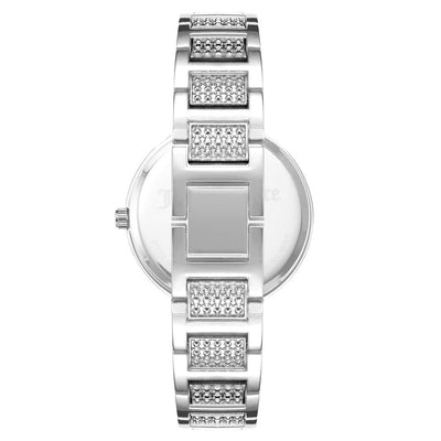 Juicy Couture Silberne Metalluhr