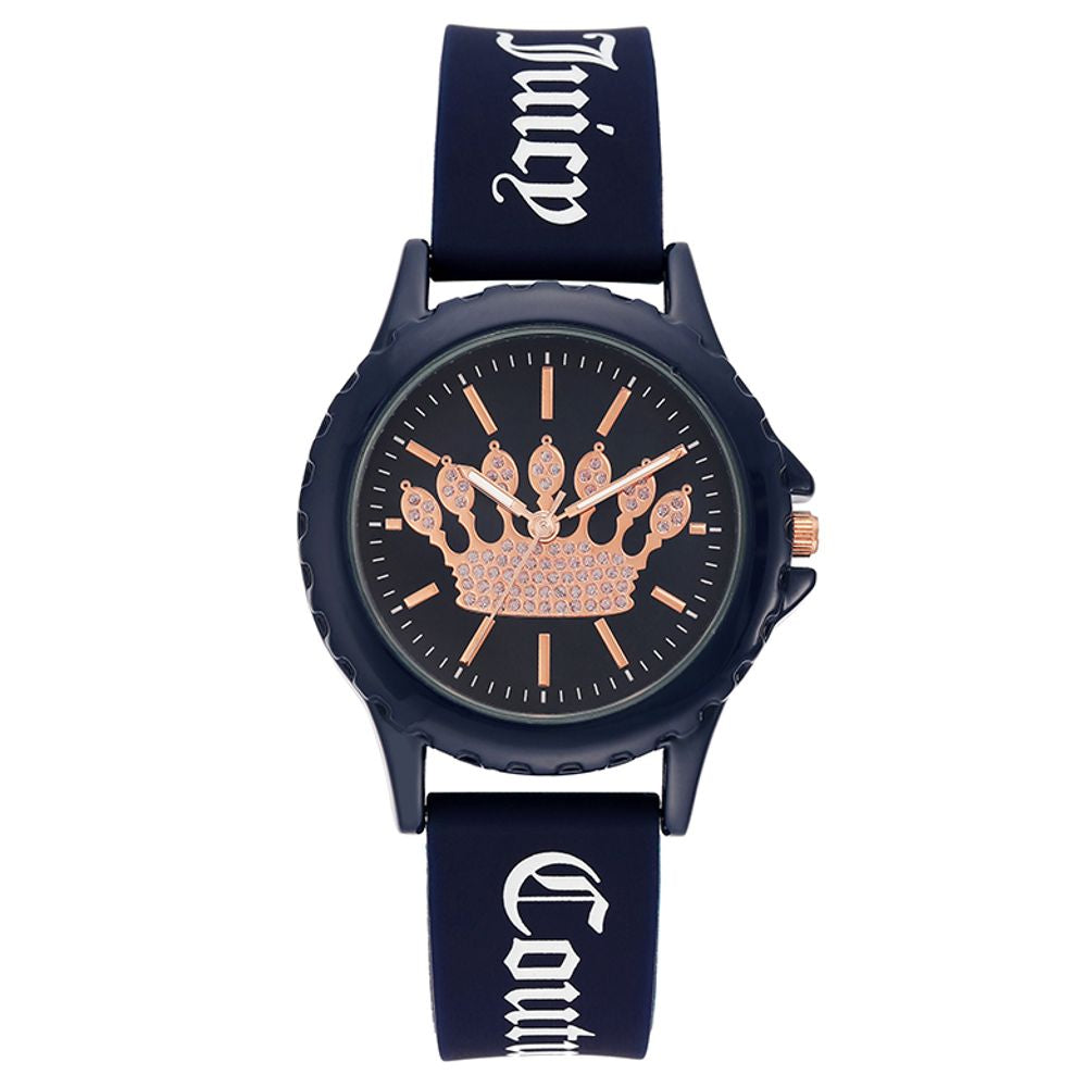 Juicy Couture Blaue Synthetikuhr